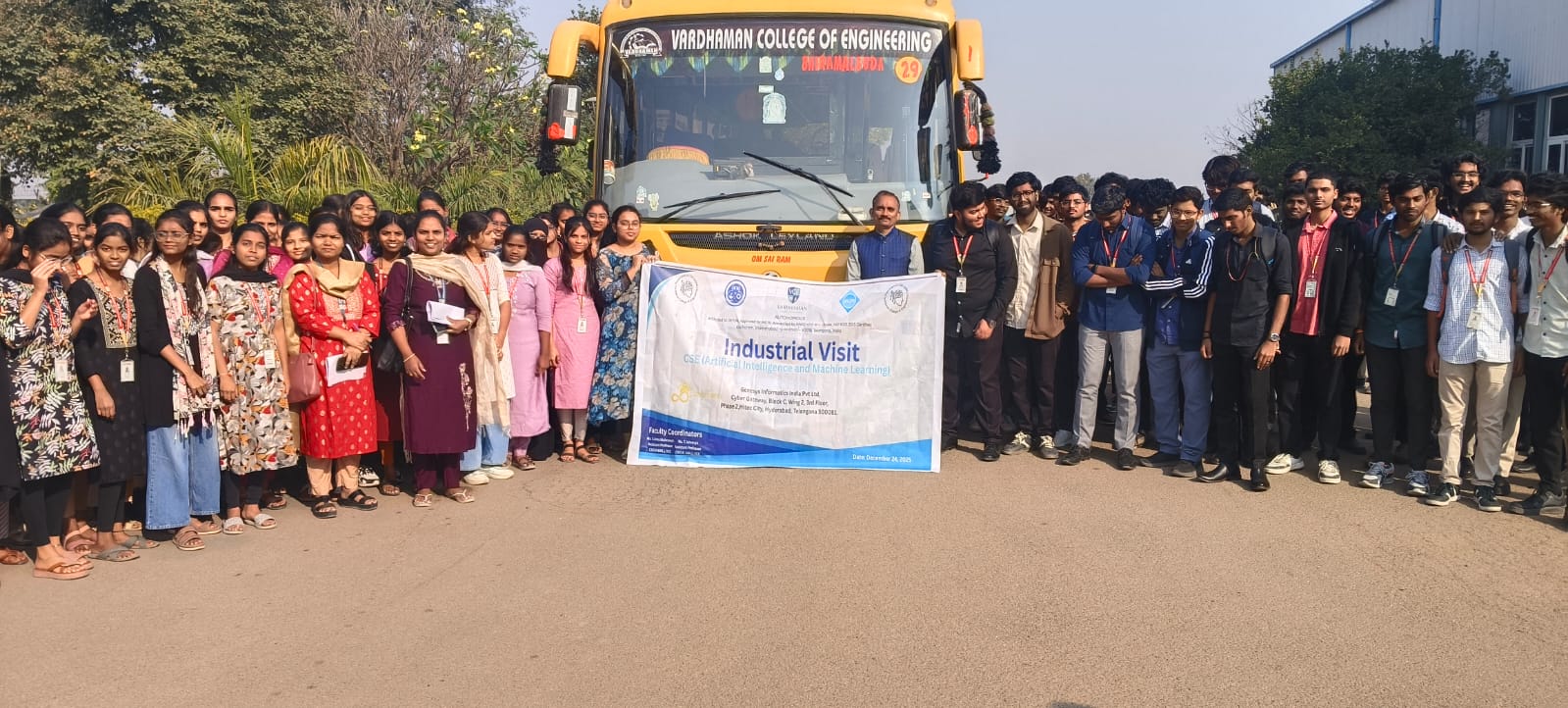 Industrial Visit group photo